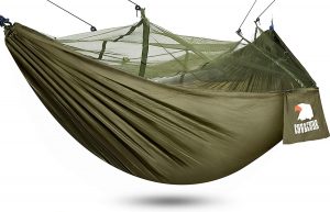 Covacure Camping Hammock with Net