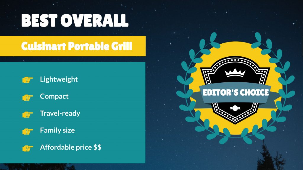 Best-Overall-Cuisinart-Portable-Grill